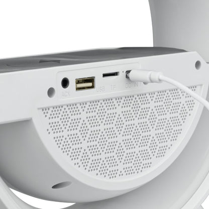 Bordlampe DPM med BT-højttaler RGB Hvid