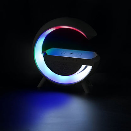 Bordlampe DPM med BT-højttaler RGB Sort