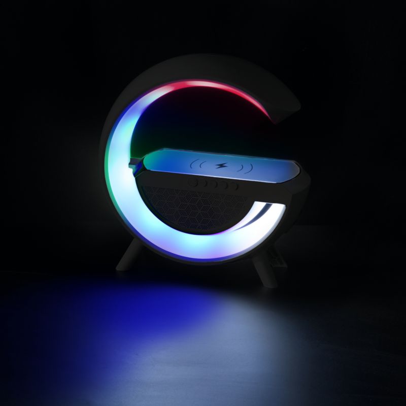 Bordlampe DPM med BT-højttaler RGB Sort
