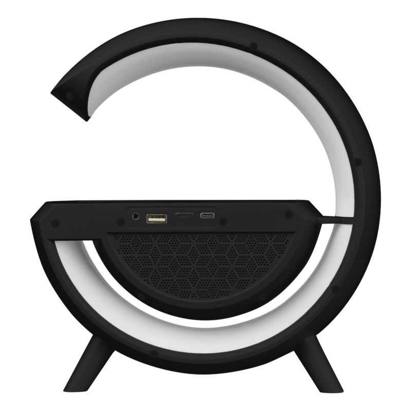 Bordlampe DPM med BT-højttaler RGB Sort