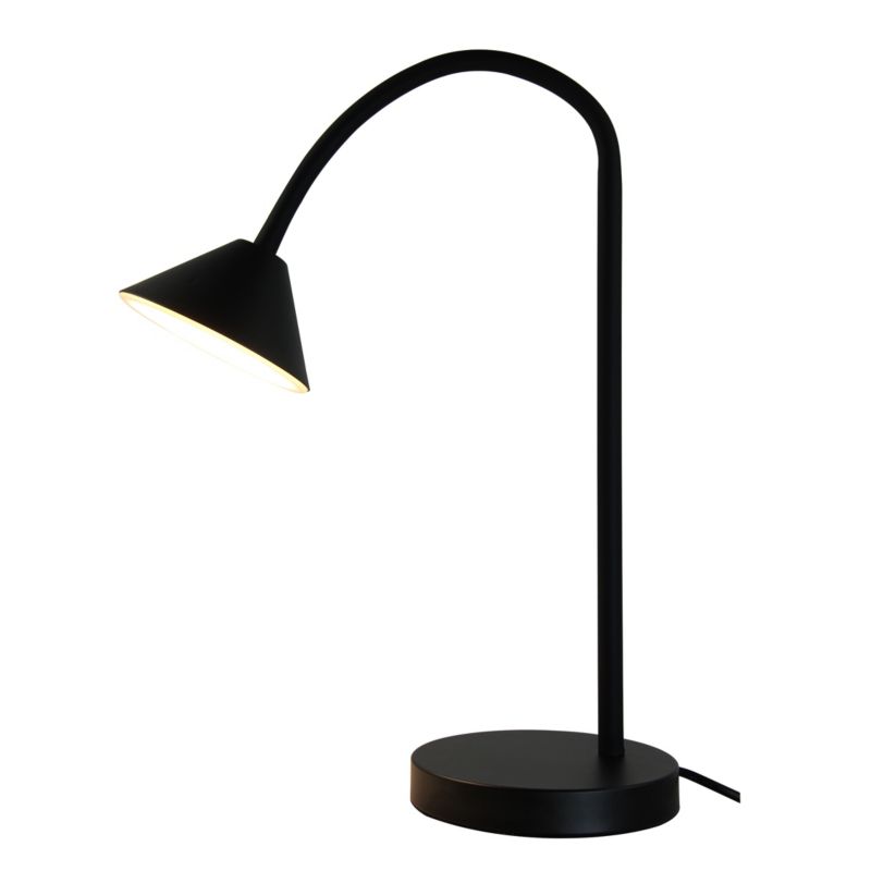 LED bordlampe mat-sort
