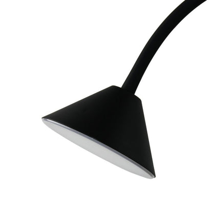 LED bordlampe mat sort
