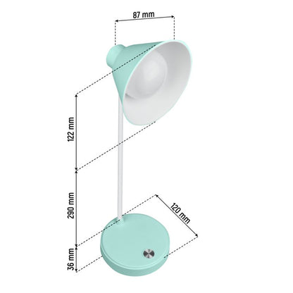 LED Bordlampe DPM CCT 118 mm Mint