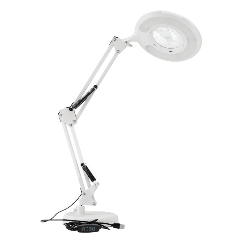 LED Bordlampe DPM med Lup CCT Hvid
