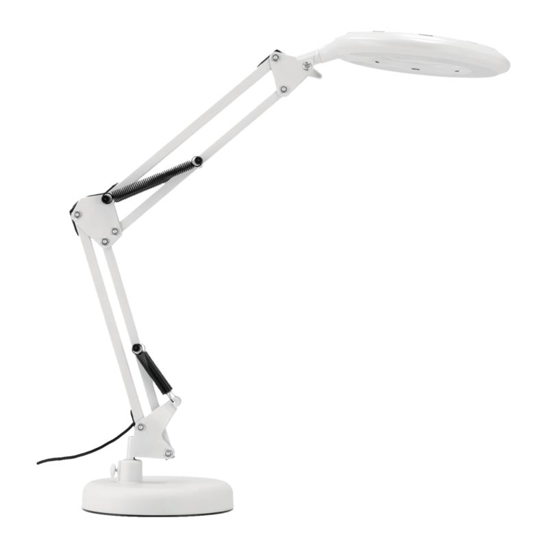LED Bordlampe DPM med Lup CCT Hvid