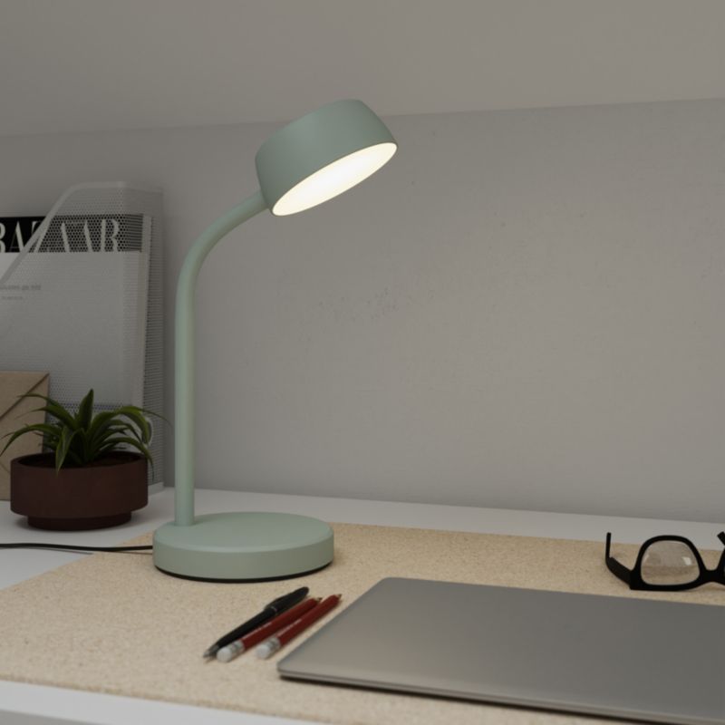 GoodHome Auklet LED bordlampe 4,5 W 3000 K blå