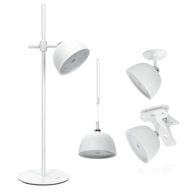 LED skrivebordslampe Kobi Lizbona 3,5W IP54 hvid 1 stk.