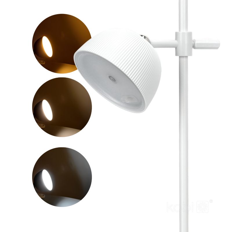 LED skrivebordslampe Kobi Lizbona 3,5W IP54 hvid 1 stk.
