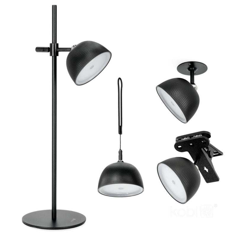 LED skrivebordslampe Kobi Lizbona 3,5W IP54 sort 1 stk.
