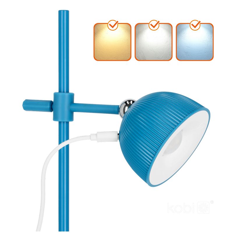LED skrivebordslampe Kobi Orbi 2,5W CCT blå 1 stk.