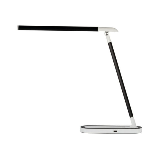 LED skrivebordslampe LightLogic LL CATAL LED W/B 66406 til børn, hvid-sort, 1 stk.