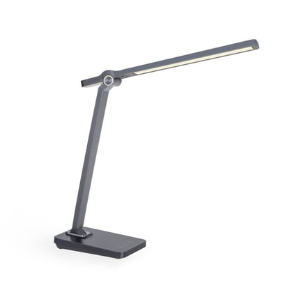 LED skrivebordslampe LightLogic LL UNHED LED GR 66489 med justerbar farvetemperatur 3000/4000/6500 K, grå, touch, 1 stk.