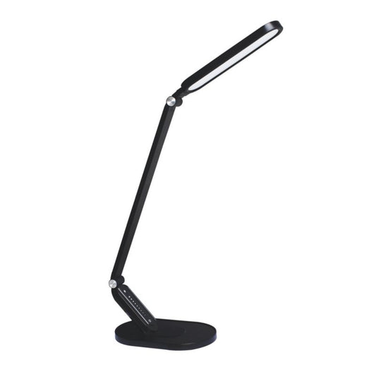LightLogic LL VERPO LED B bordlampe med justerbar farvetemperatur 3000/4000/6500 K til børn, sort natlampe, 1 stk.