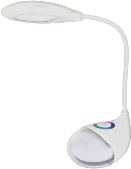 LED Bordlampe Boa RGB Hvid