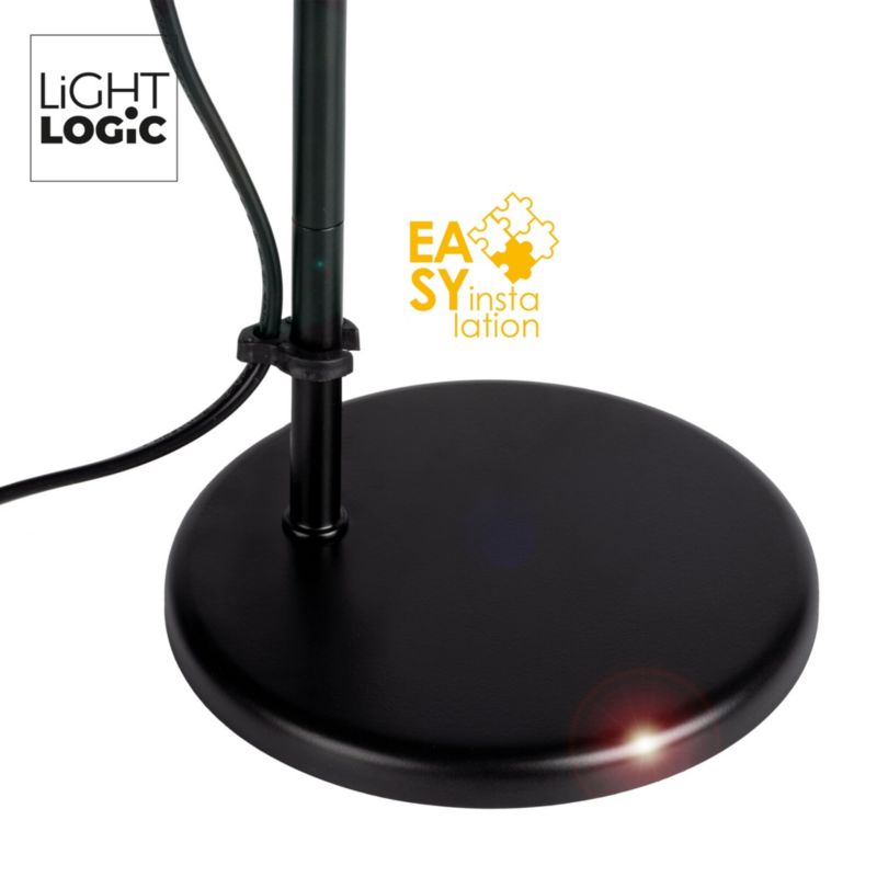 LightLogic LL DZIB TL E27 B skrivebordslampe 5W sort nattebord skole 1 stk.