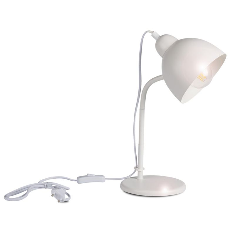 LightLogic LL DZIB TL E27 W skrivebordslampe 5W hvid 1 stk.