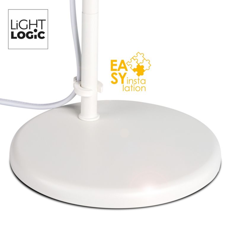 LightLogic LL DZIB TL E27 W skrivebordslampe 5W hvid 1 stk.