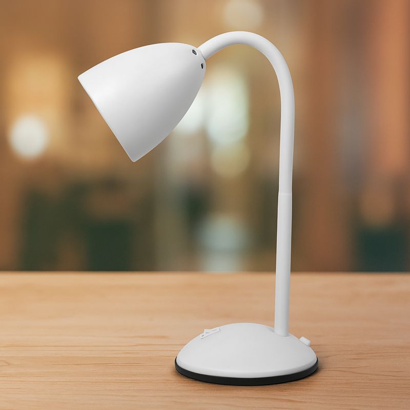 Bordlampe Milagro Logic 1 x E27 Hvid