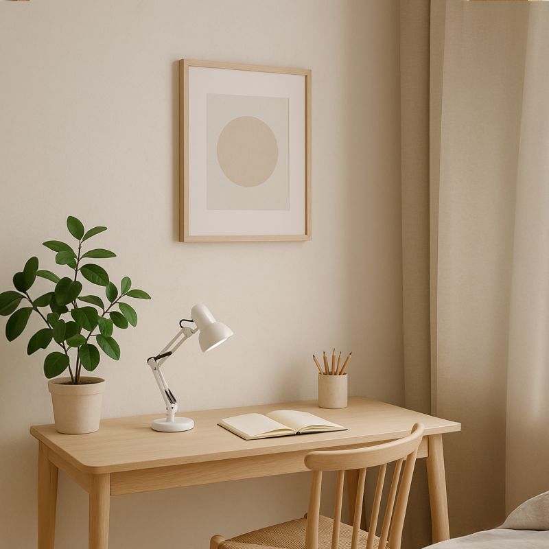 Bordlampe Nexa 1 x E27 Hvid