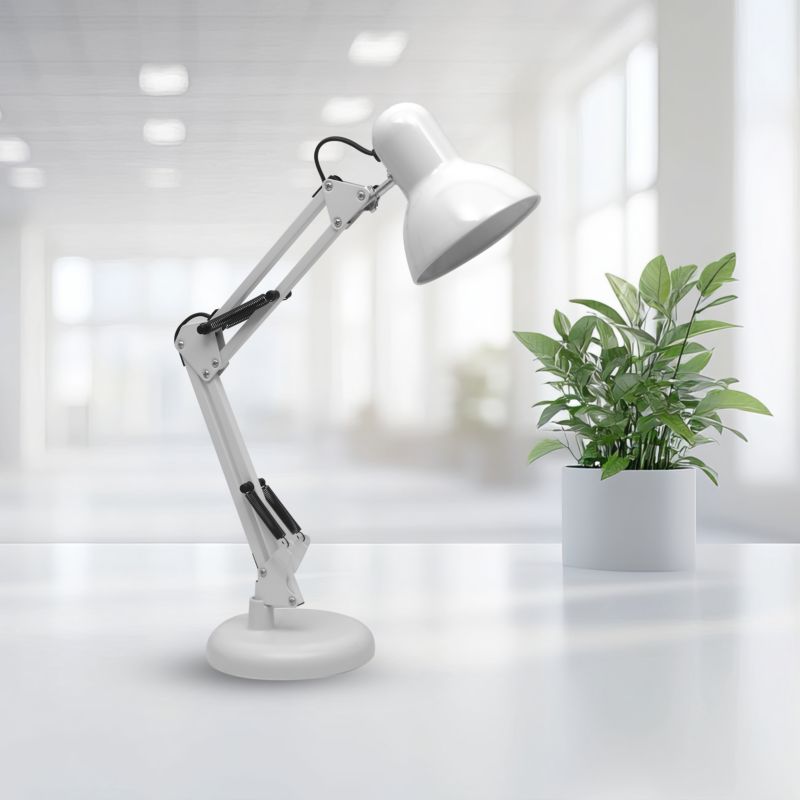 Bordlampe Nexa 1 x E27 Hvid