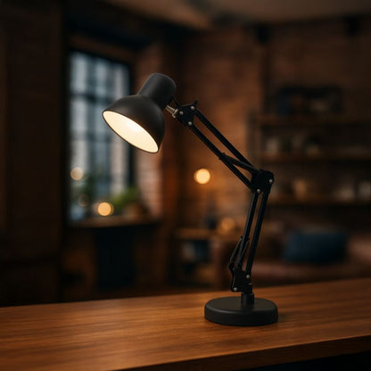 Bordlampe Nexa 1 x E27 Sort