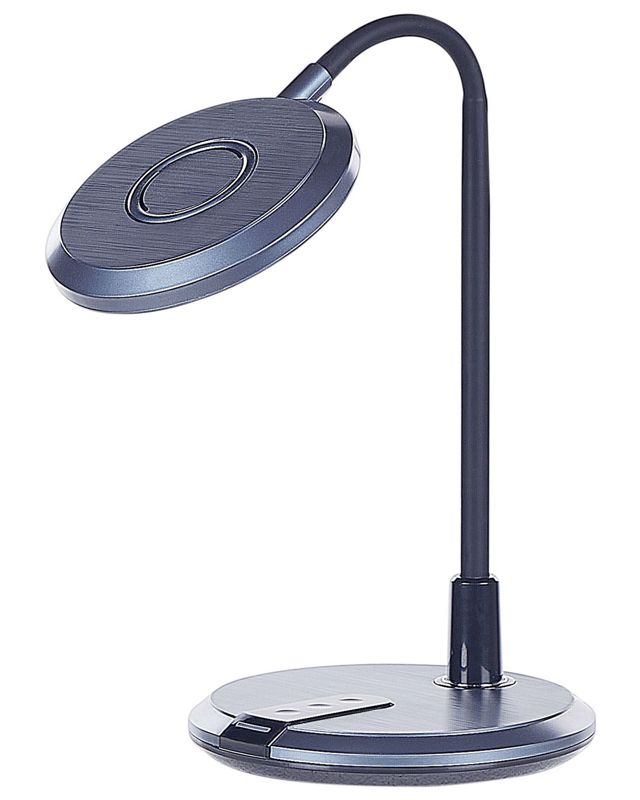 Columba kontorlampe sort-sølv 1 stk.