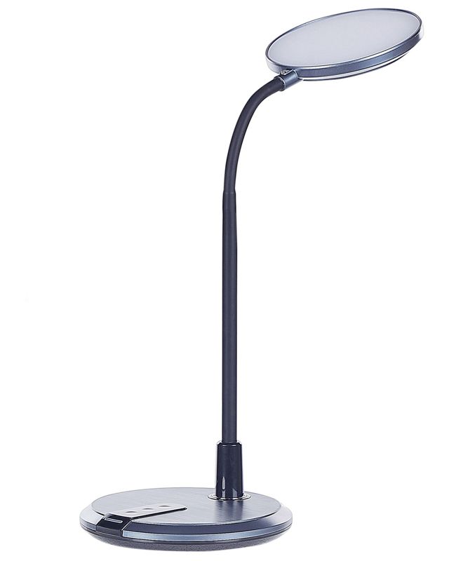 Columba kontorlampe sort-sølv 1 stk.