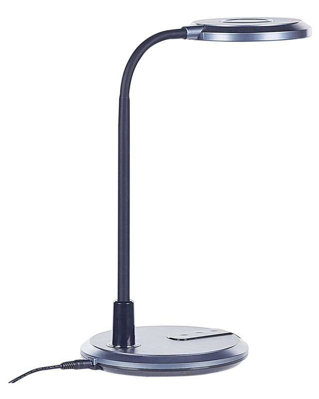 Columba kontorlampe sort-sølv 1 stk.