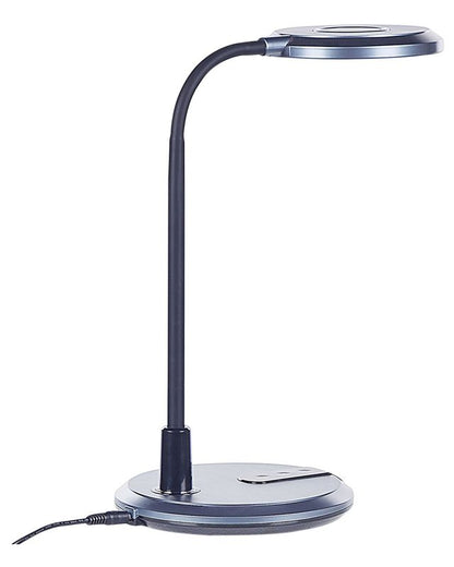 Columba kontorlampe sort-sølv 1 stk.