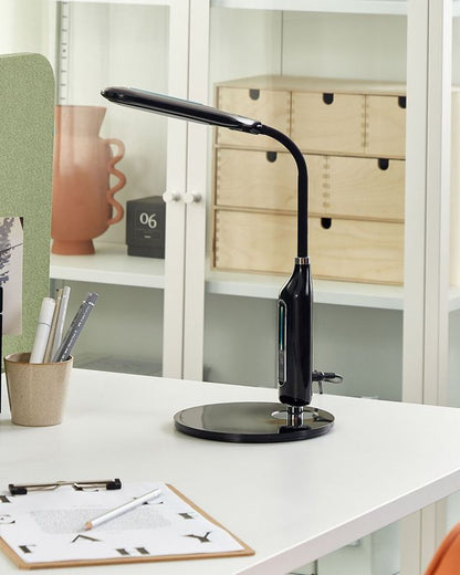 Cygnus kontorlampe sort 1 stk.