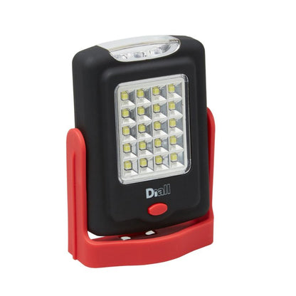 Diall lampe 20 LED rød 150 lm 3 AAA