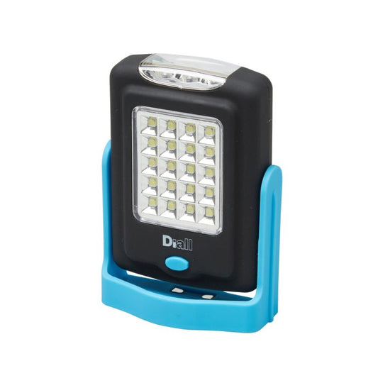 Diall lampe med 20 LED, blå, 150 lm, 3 AAA
