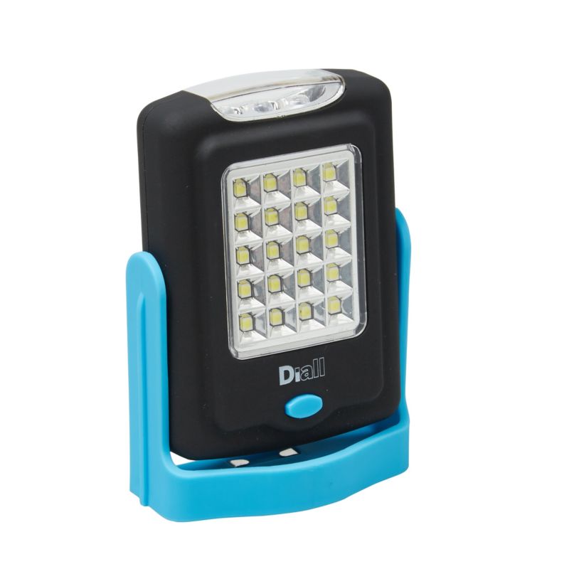 Diall lampe med 20 LED, blå, 150 lm, 3 AAA
