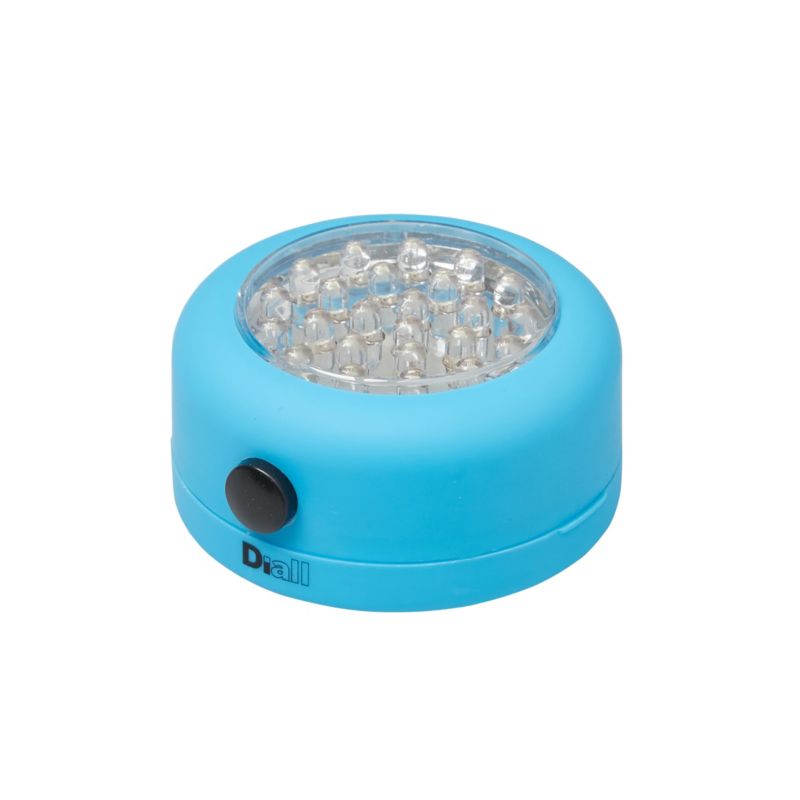 Diall lampe 24 LED blå 60 lm 3 AAA