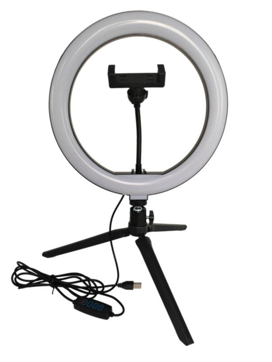 Goldlux LED-selfiebordlampe lav