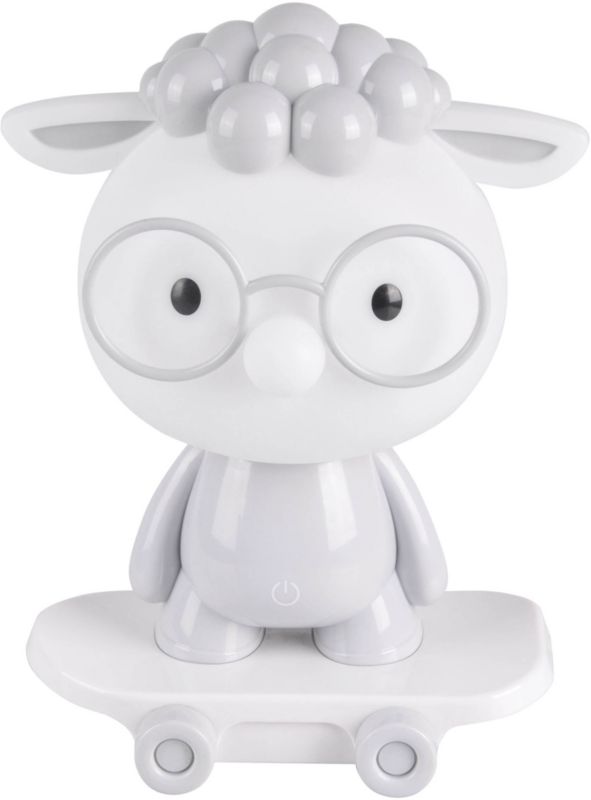Natlampe Får Hvid 19x25 cm LED