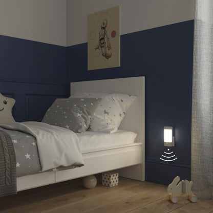 GoodHome Marcy natlampe 10 lm 4000 K med bevægelsessensor