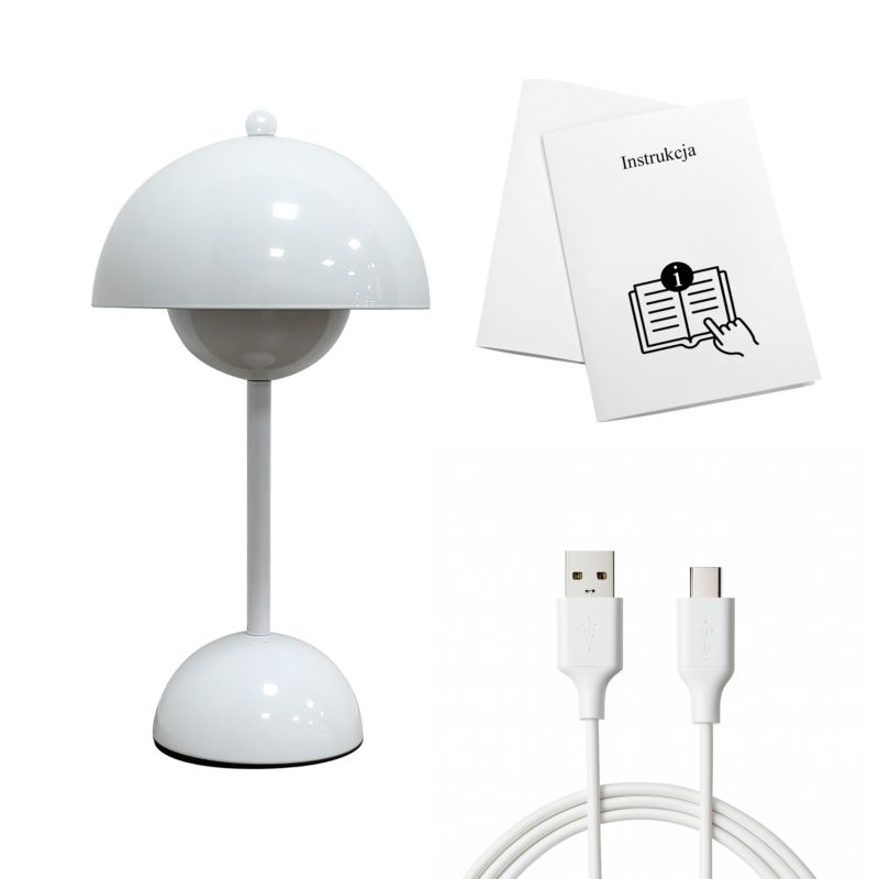 LED Natlampe Costa 3W Hvid USB