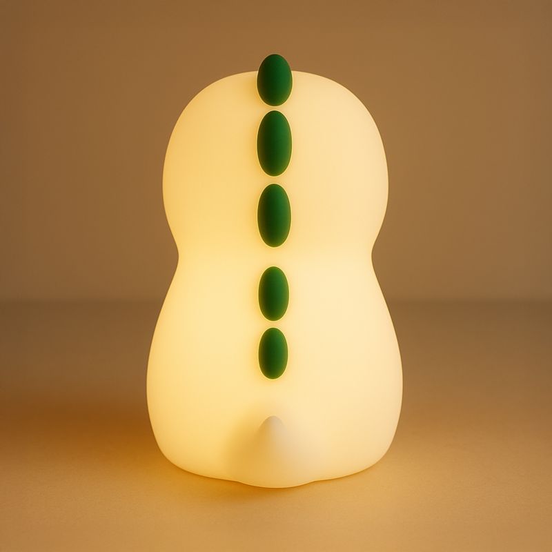 LED-natlampe Dino 95x113x138 mm Flerfarvet