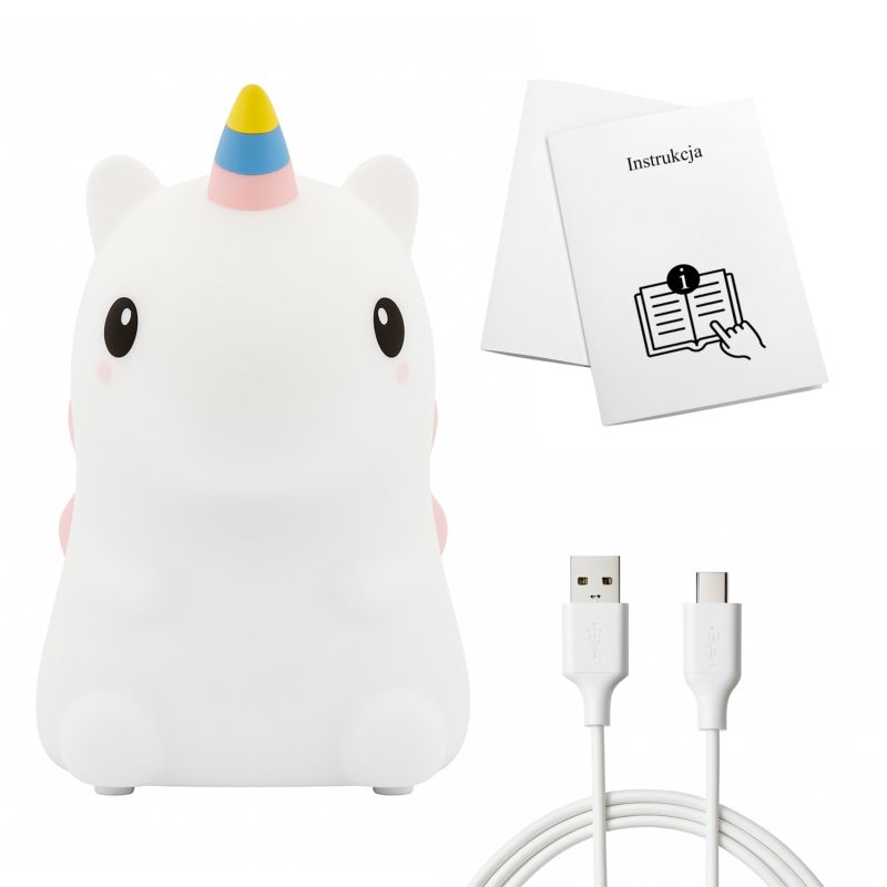 LED-natlampe Milagro Unicorn 92x108x153 mm