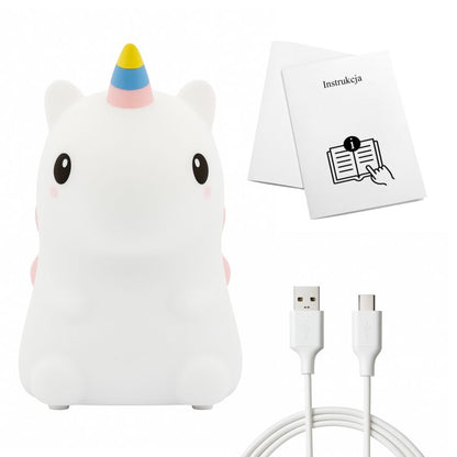 LED-natlampe Milagro Unicorn 92x108x153 mm