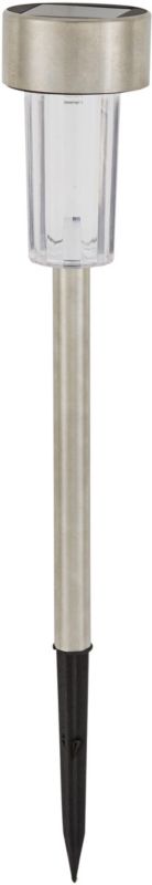 Solarlampe 1 x 0,06 W 6500 K Stål