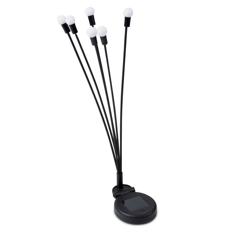 Ilumen jordspyds-solcellelampe LS-101 2 stk.