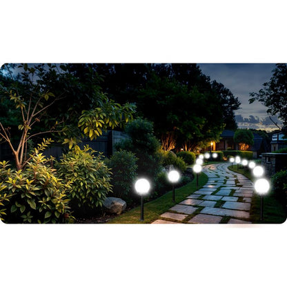 Ilumen solcellelampe til nedstikning LS-102, 4 stk.