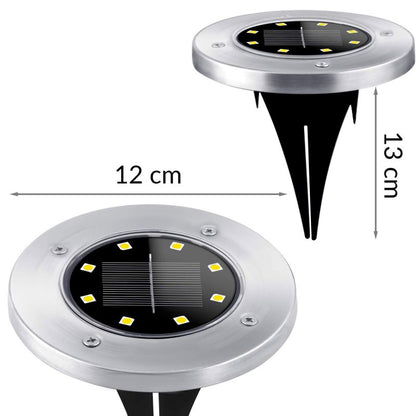 Ilumen jordsolcellelampe til nedstikning LS-104 6 stk.