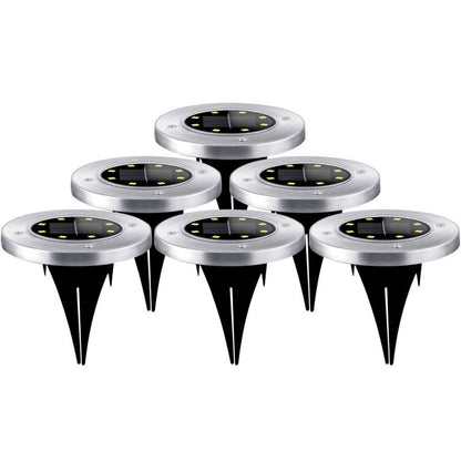 Ilumen jordsolcellelampe til nedstikning LS-104 6 stk.