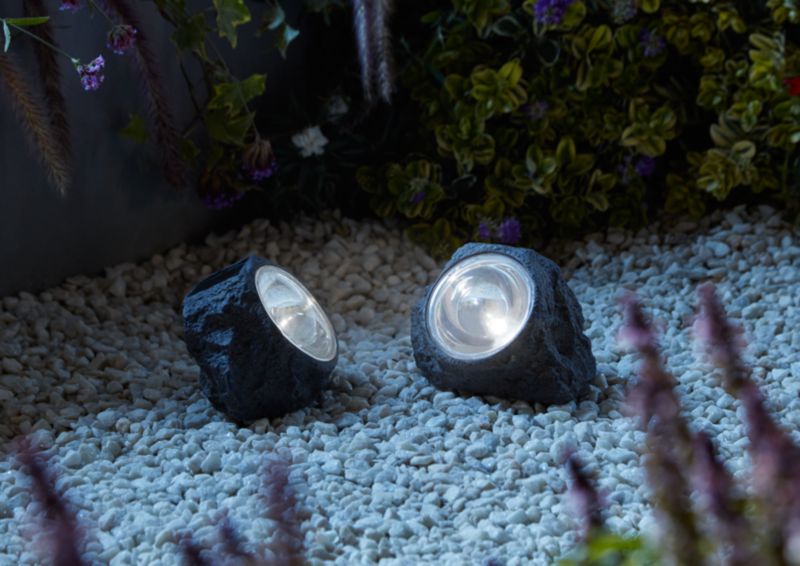 LED-solarlampe sten SMD