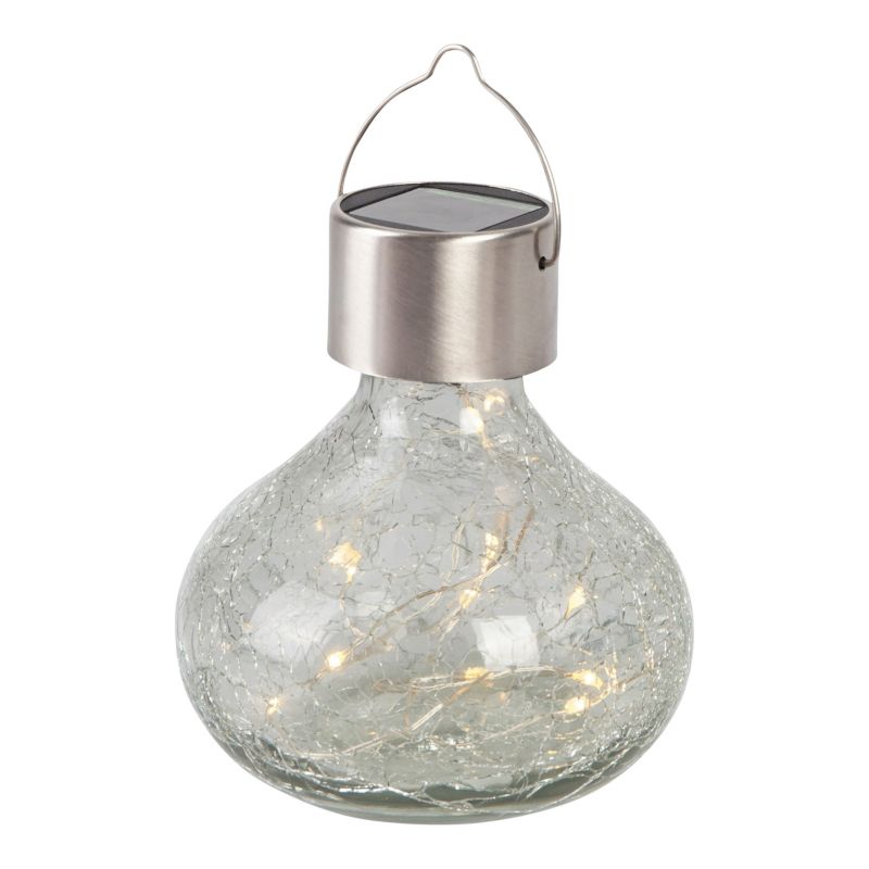 Solarlampe Hængende XS 10,8 cm Sølv