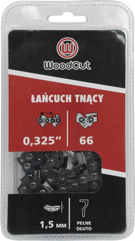 Kæde til motorsav 0,325" 1,5 mm 66 led