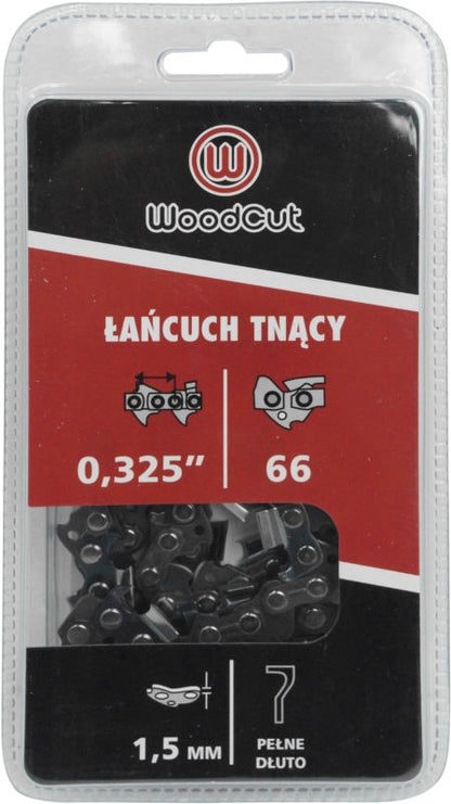 Kæde til motorsav 0,325" 1,5 mm 66 led